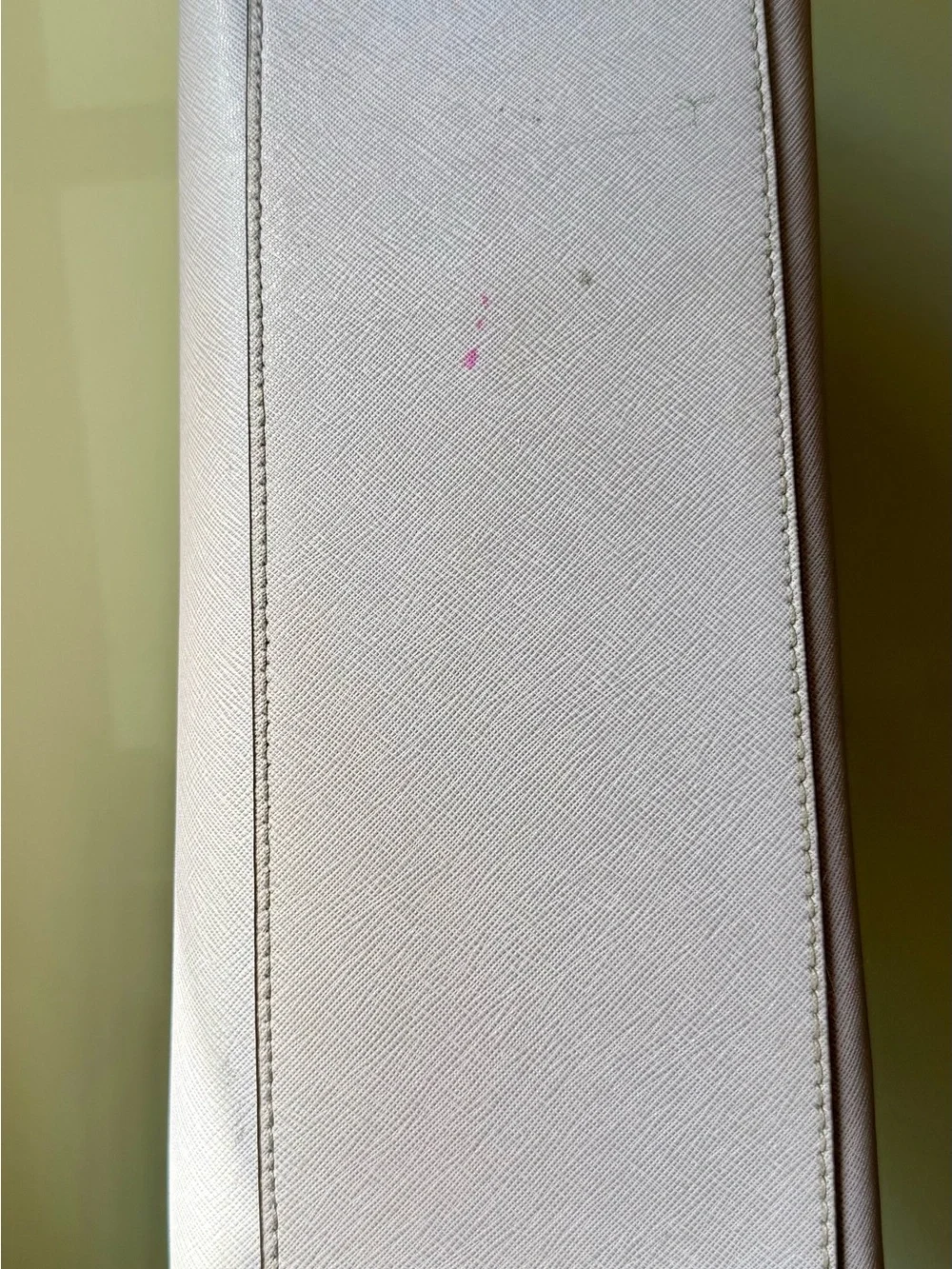 Michael Kors Kellen Medium Lavender Saffiano Leather Satchel